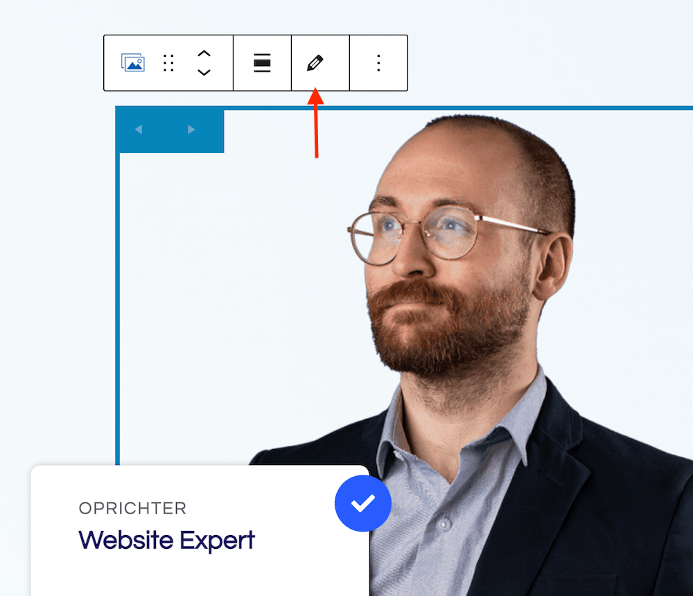 Edit Image in Gutenberg