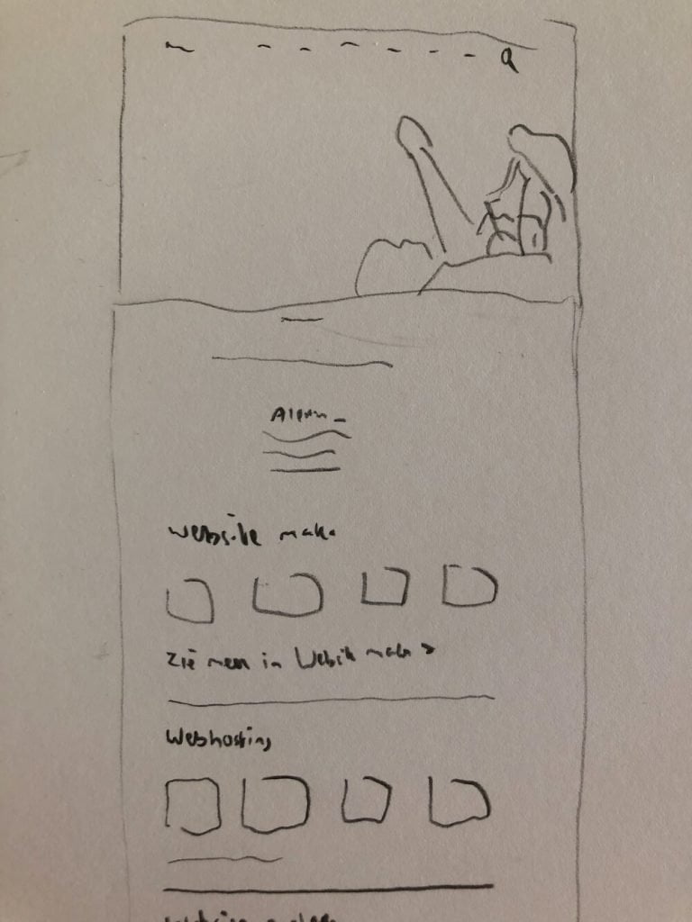 WebsiteGecko wireframes