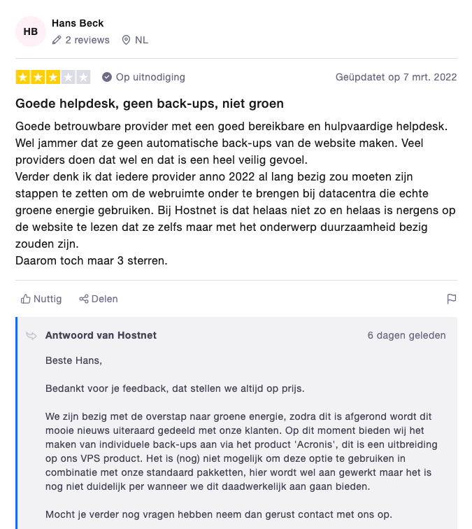 Critical Hostnet Review
