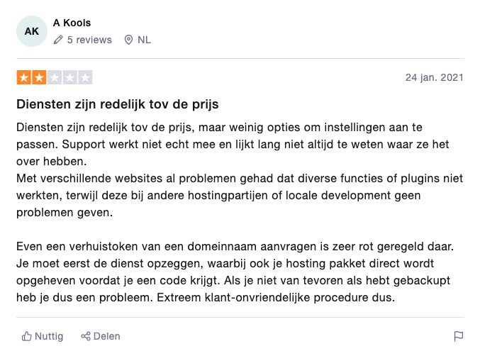 Hostnet Critical Review