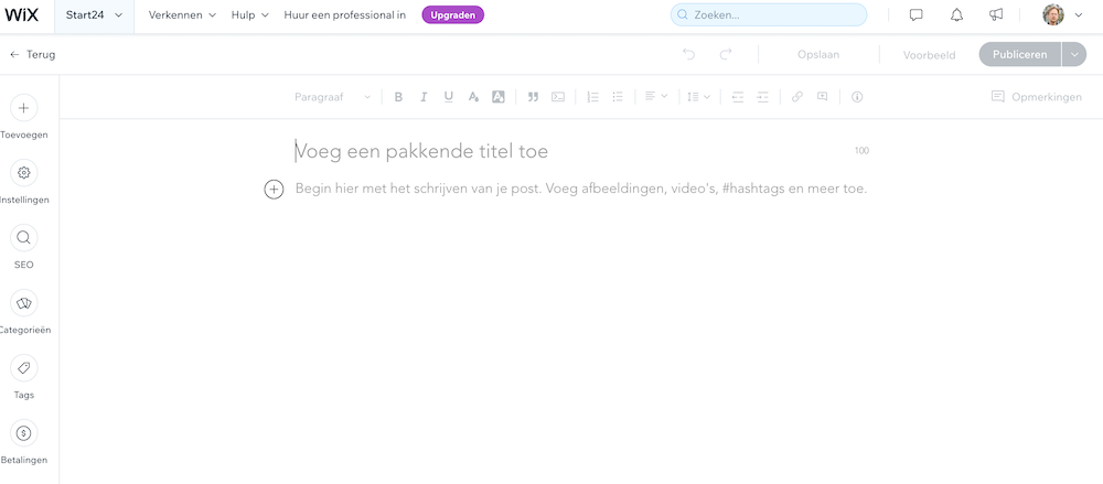 Adding Wix blog articles