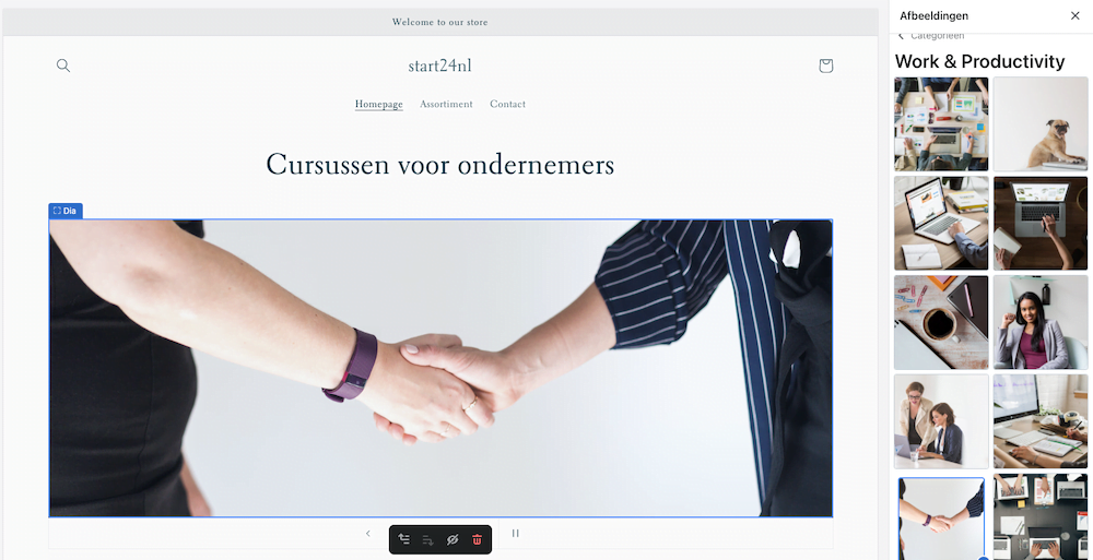 Customizing Your Shopify Homepage