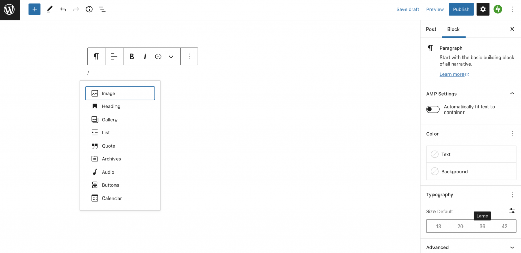 Creating a WordPress.com Post