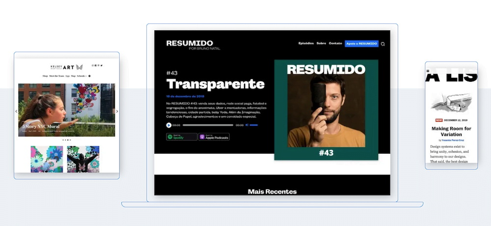 WordPress.com homepage