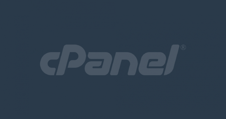 cPanel webhosting