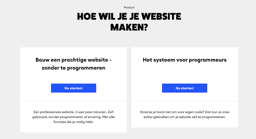 Create a Jimdo Website
