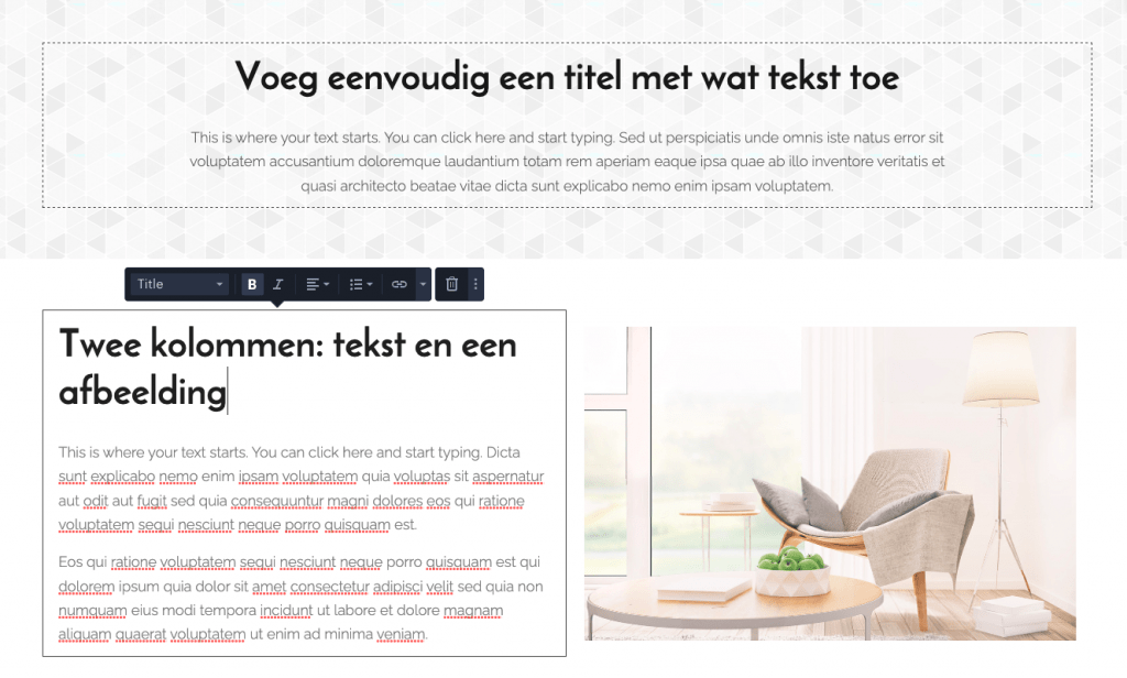 Customizing Your Webnode Page