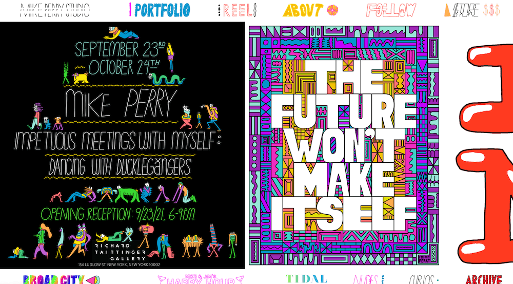 Example Squarespace site