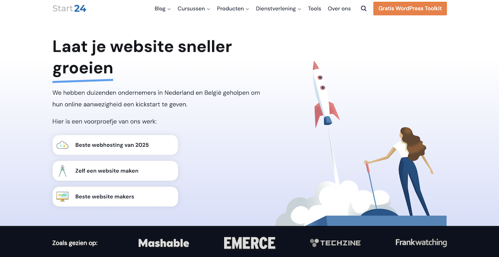 WebsiteGecko homepage.