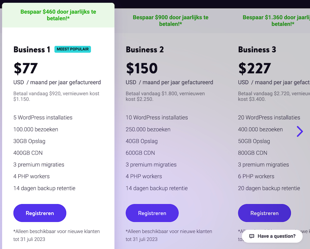 WooCommerce hosting by Kinsta