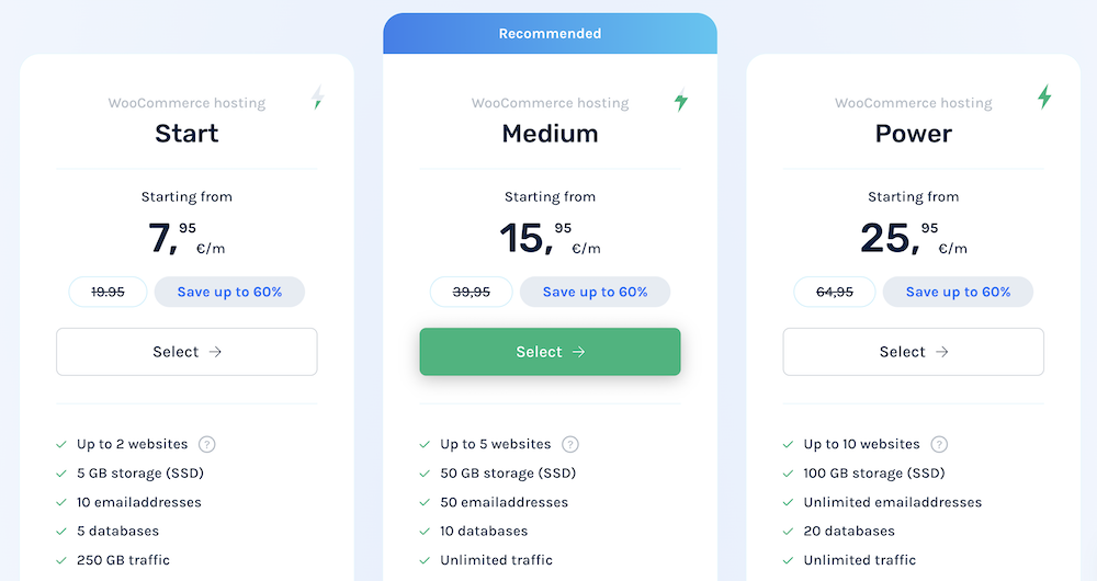 WooCommerce Hosting from Cloud86.